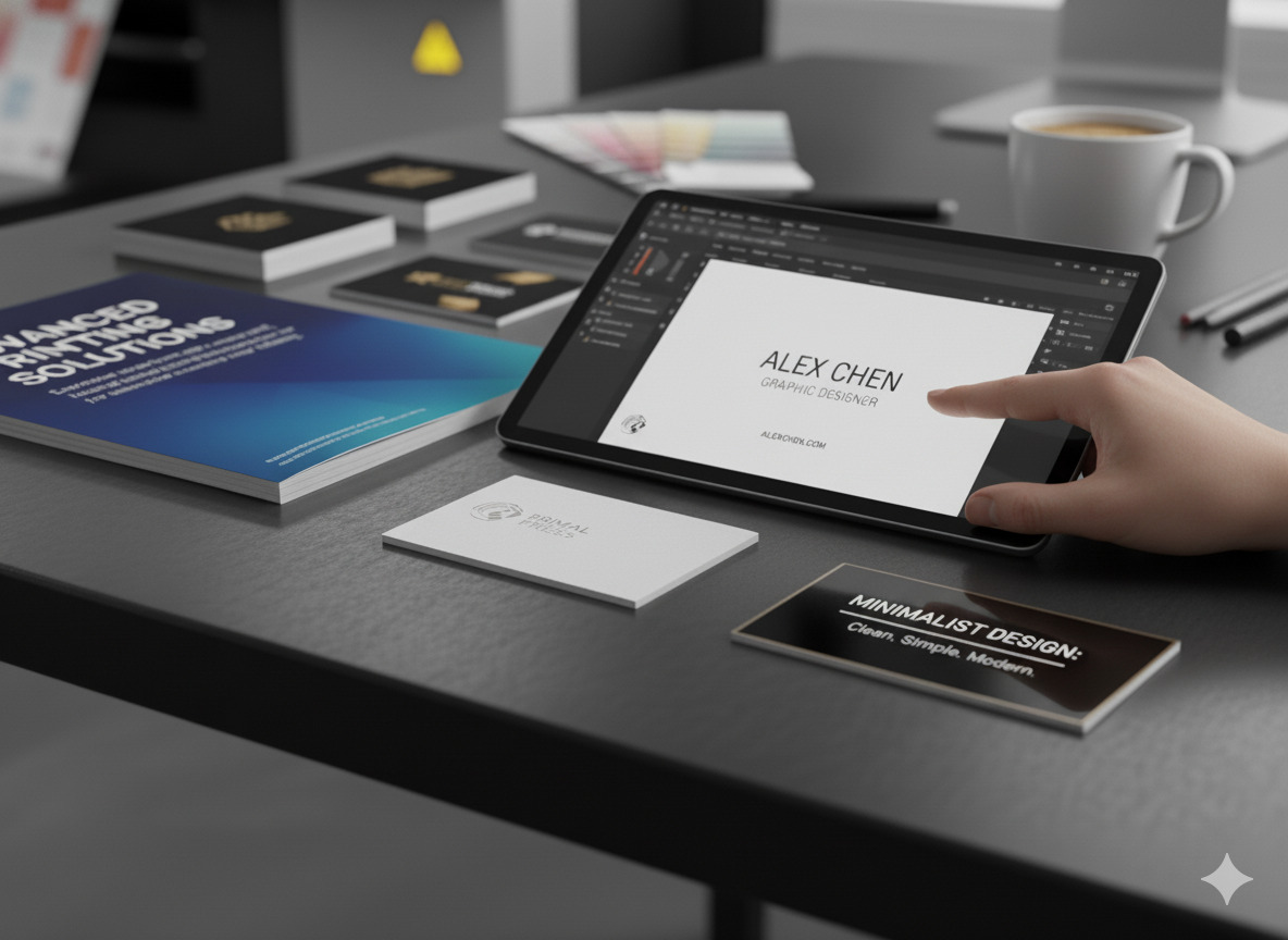 Minimalistisk skabelon